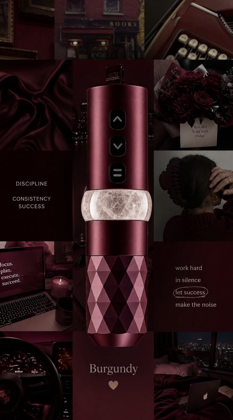 QUARTZ on burgundy ( especial edition 10 pcs pre order only) - Image 2